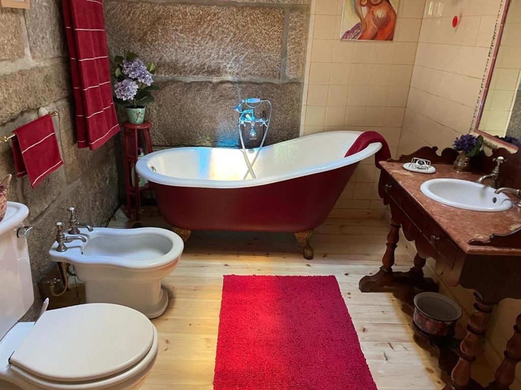 Casa Da Pedra - Turismo Rural Bragado Cameră foto